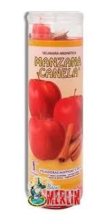 Veladora Manzana Canela